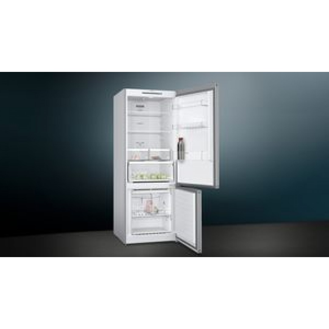 iQ300 Alttan Donduruculu Buzdolabı 186 x 70 cm Kolay temizlenebilir Inox KG55NVIF0N